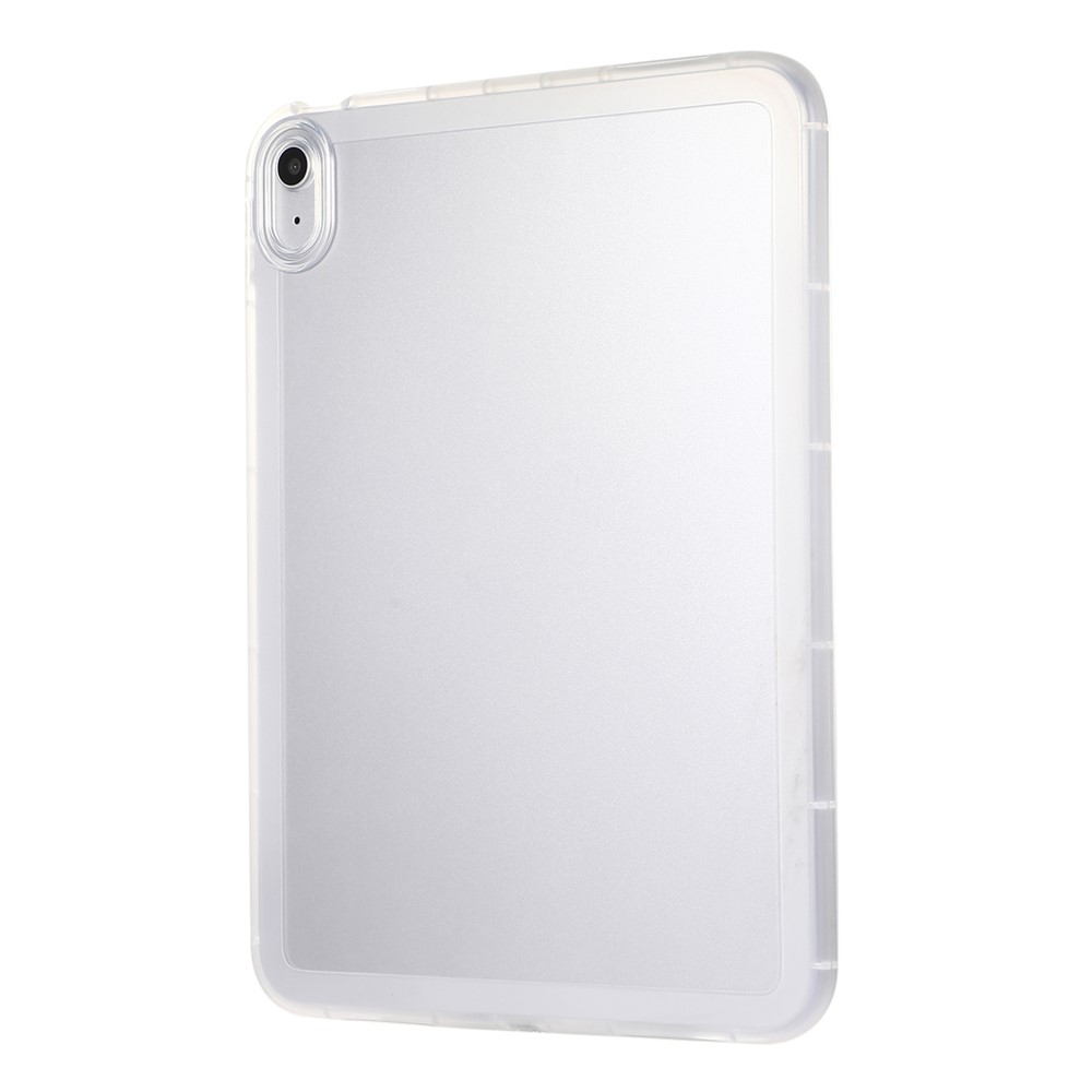 For iPad (2025) / 10.9 (2022) Case Soft TPU Corner Cushion Tablet Cover - White