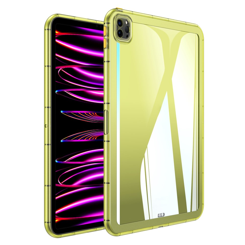 For iPad Pro 11 (2022) / (2021) / (2020) Case TPU Shockproof Protective Cover - Yellow