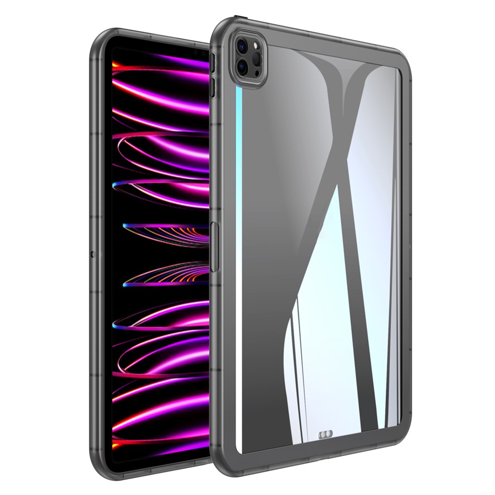 For iPad Pro 11 (2022) / (2021) / (2020) Case TPU Shockproof Protective Cover - Grey