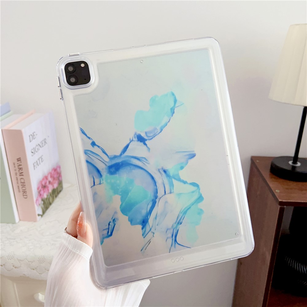 For iPad Pro 11-inch (2018) / (2020) / (2021) / (2022) TPU + PC Tablet Case Pattern Printing Protective Cover - Style D