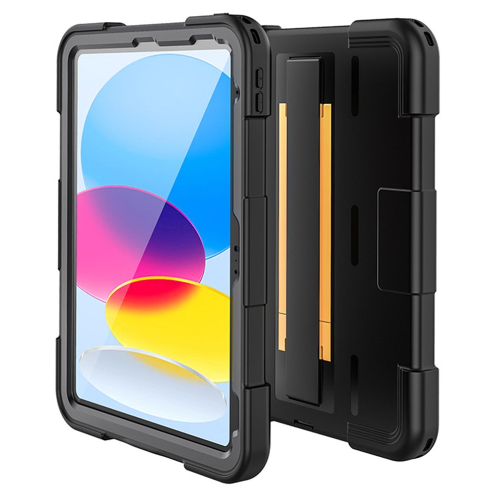 SP IP68 Waterproof Case for iPad (2025) / 10.9 (2022) Hand Strap Kickstand Full-Body Protective Cover with Screen Protector