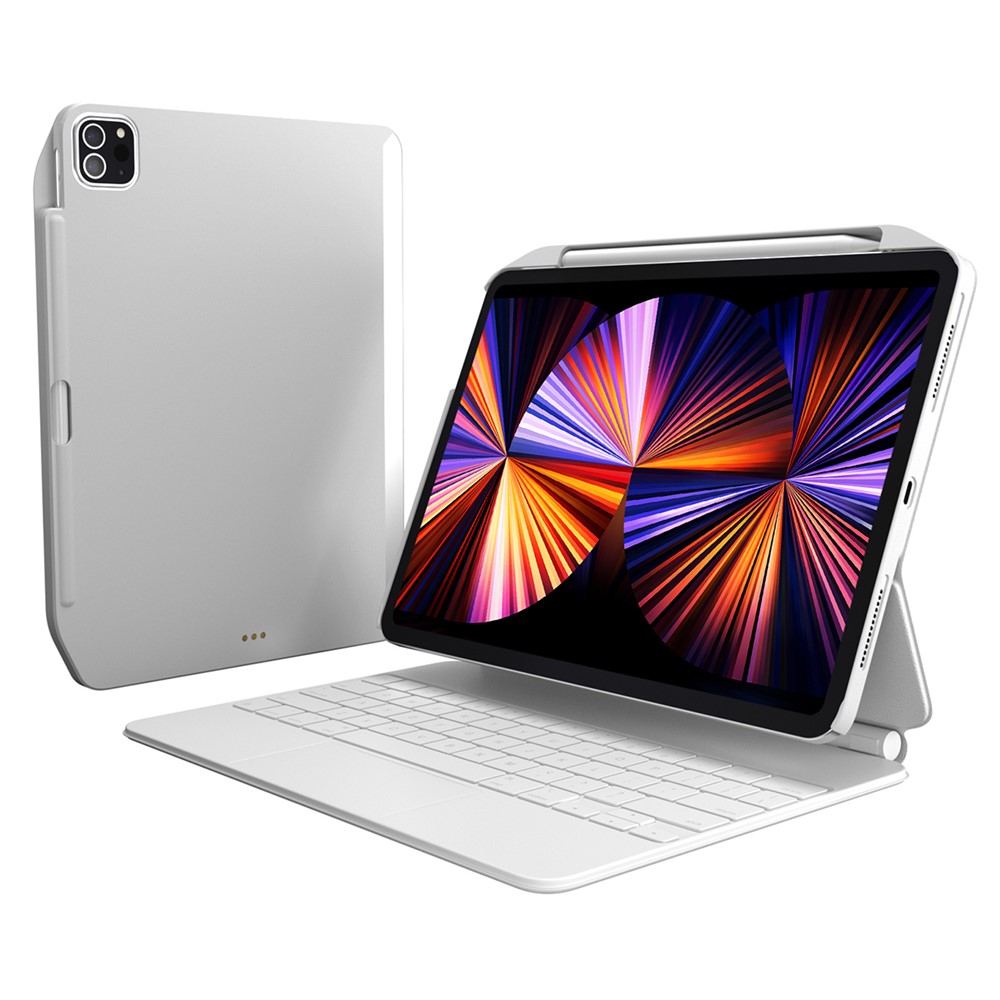 SWITCHEASY CoverBuddy For iPad Pro 12.9 (2022) / (2021) Protective Case Anti-Fall Hard PC Tablet Cover - White