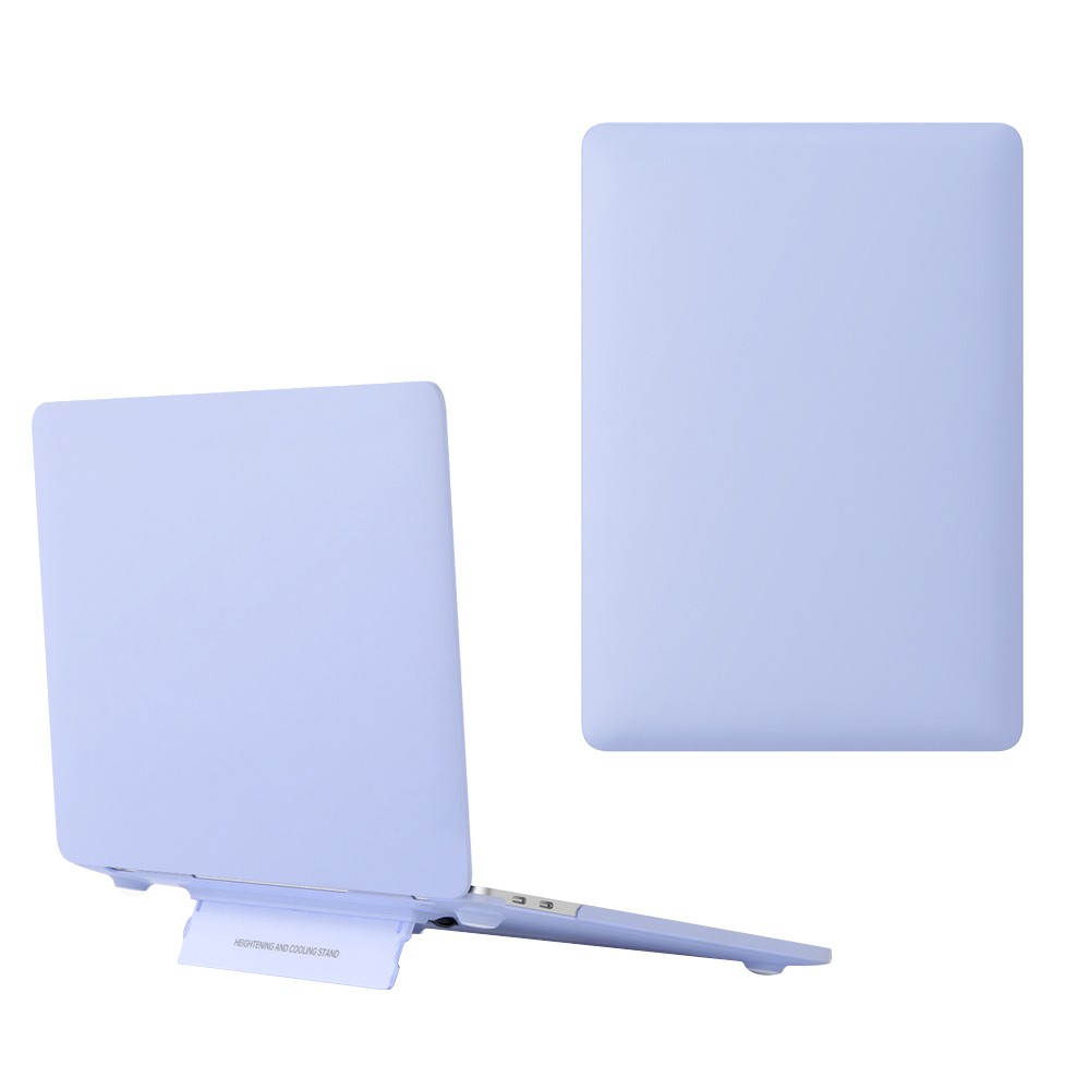 For MacBook Pro 16 inch (2026) A3429 A3428 / (2025) A3186 A3403 / (2024) A2991 / (2023) A2780 / (2021) A2485 Case Kickstand Heat Dissipation Laptop Cover - Purple