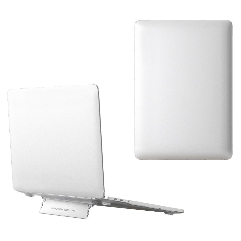 For MacBook Pro 16 inch (2026) A3429 A3428 / (2025) A3186 A3403 / (2024) A2991 / (2023) A2780 / (2021) A2485 Case Kickstand Heat Dissipation Laptop Cover - White