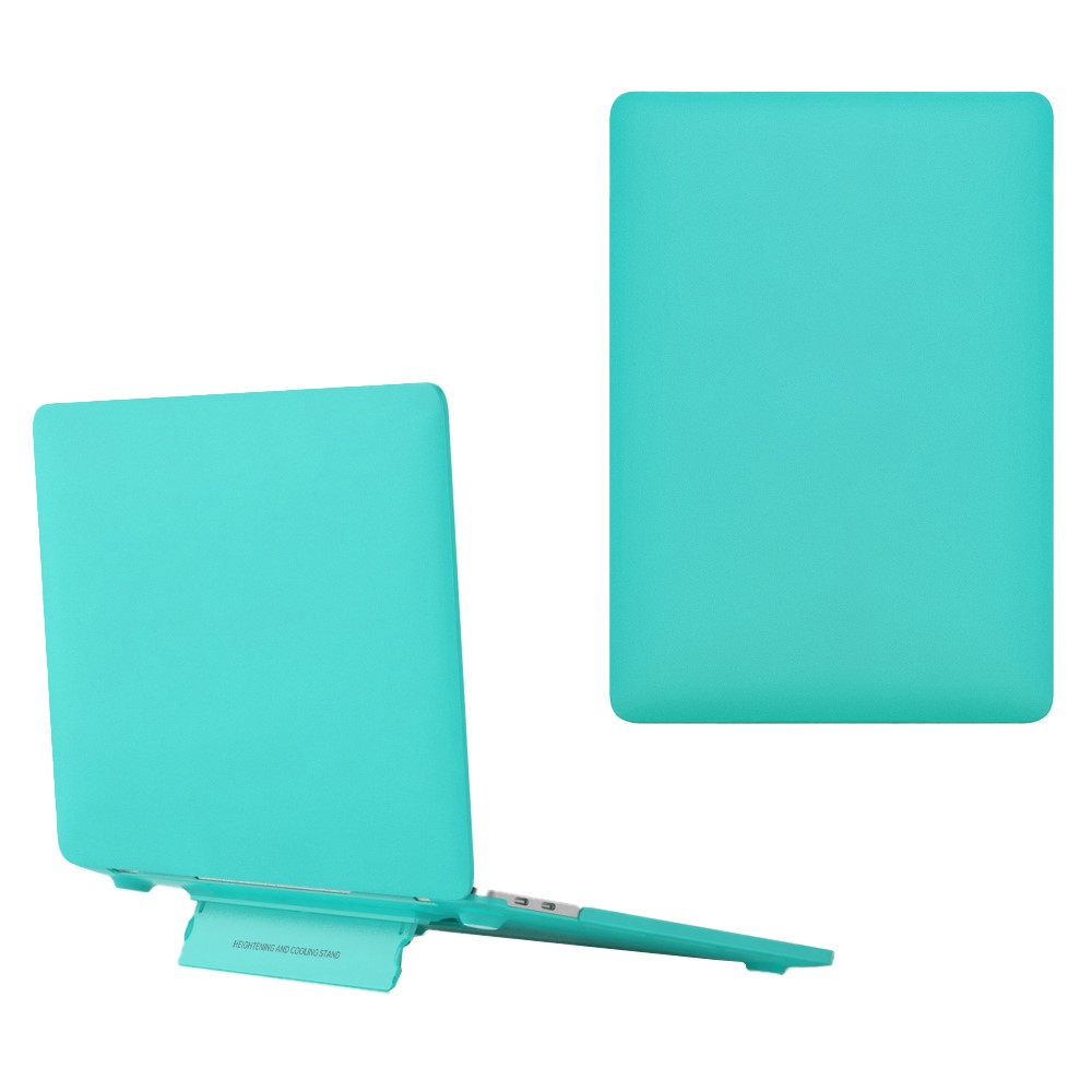 For MacBook Pro 16 inch (2026) A3429 A3428 / (2025) A3186 A3403 / (2024) A2991 / (2023) A2780 / (2021) A2485 Case Kickstand Heat Dissipation Laptop Cover - Light Green