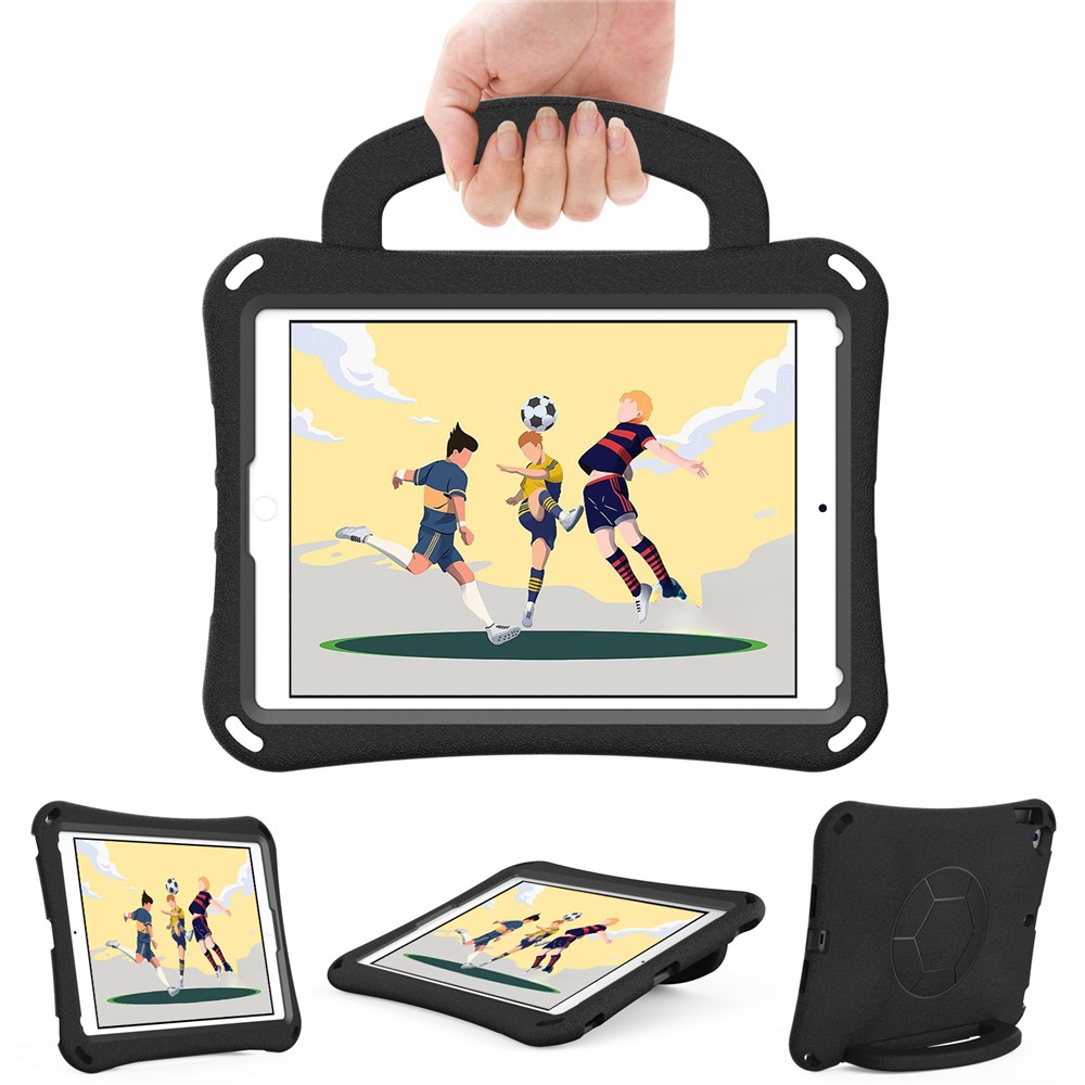 For iPad 10.2 (2021) / (2019) / (2020) / Air 10.5 inch (2019) Case Tablet Hard Cover with Kickstand - Black