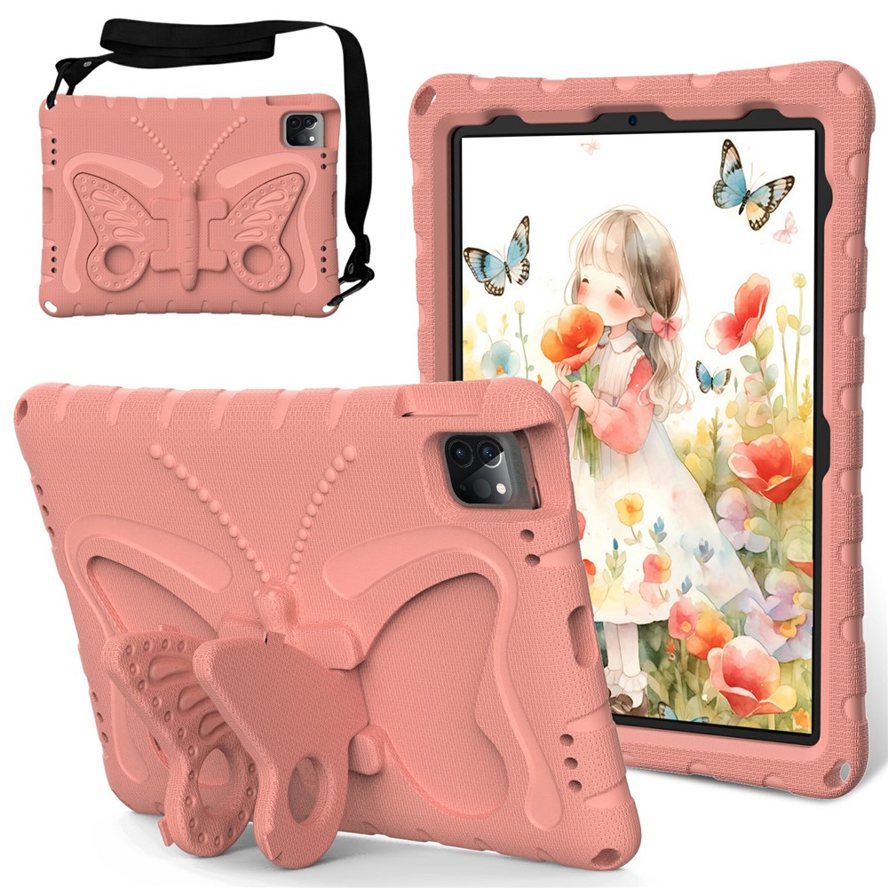 EVA Kickstand Case For iPad (2025) / 10.9 (2022) / Air 11 (2025) / (2024) / Pro 11 (2025) / 11 (2024) / (2018) / (2020) / (2021) / (2022) / Air (2020) (2022) - Pink