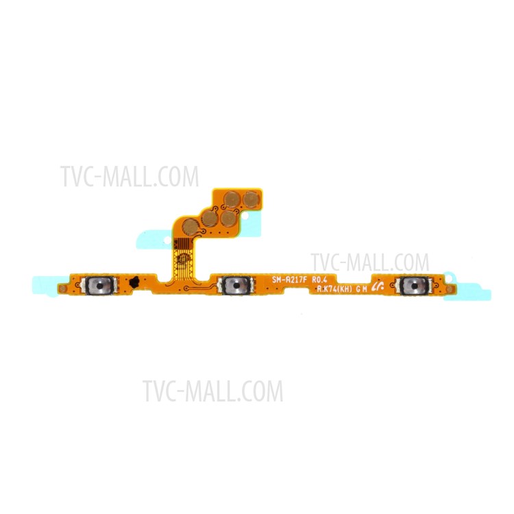 OEM Power On/Off and Volume Buttons Flex Cable for Samsung Galaxy A21s-1