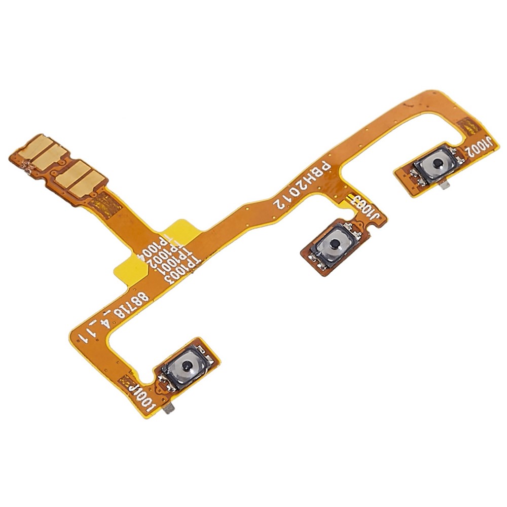 For Motorola Moto G8 Power OEM Power On/Off and Volume Flex Cable Replacement Part (without Logo)-4