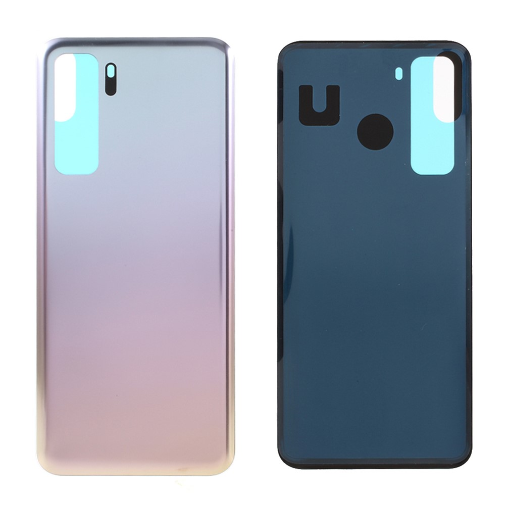 Batteriegehäuse Mit Klebenden Aufklebern Für Huawei Nova 7 SE / P40 Lite 5G - Rosa-1