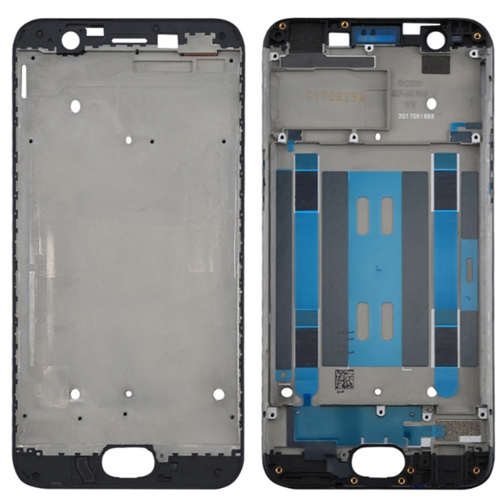 Front Housing Frame Spare Part (A Side) for OPPO A57 - Black-1