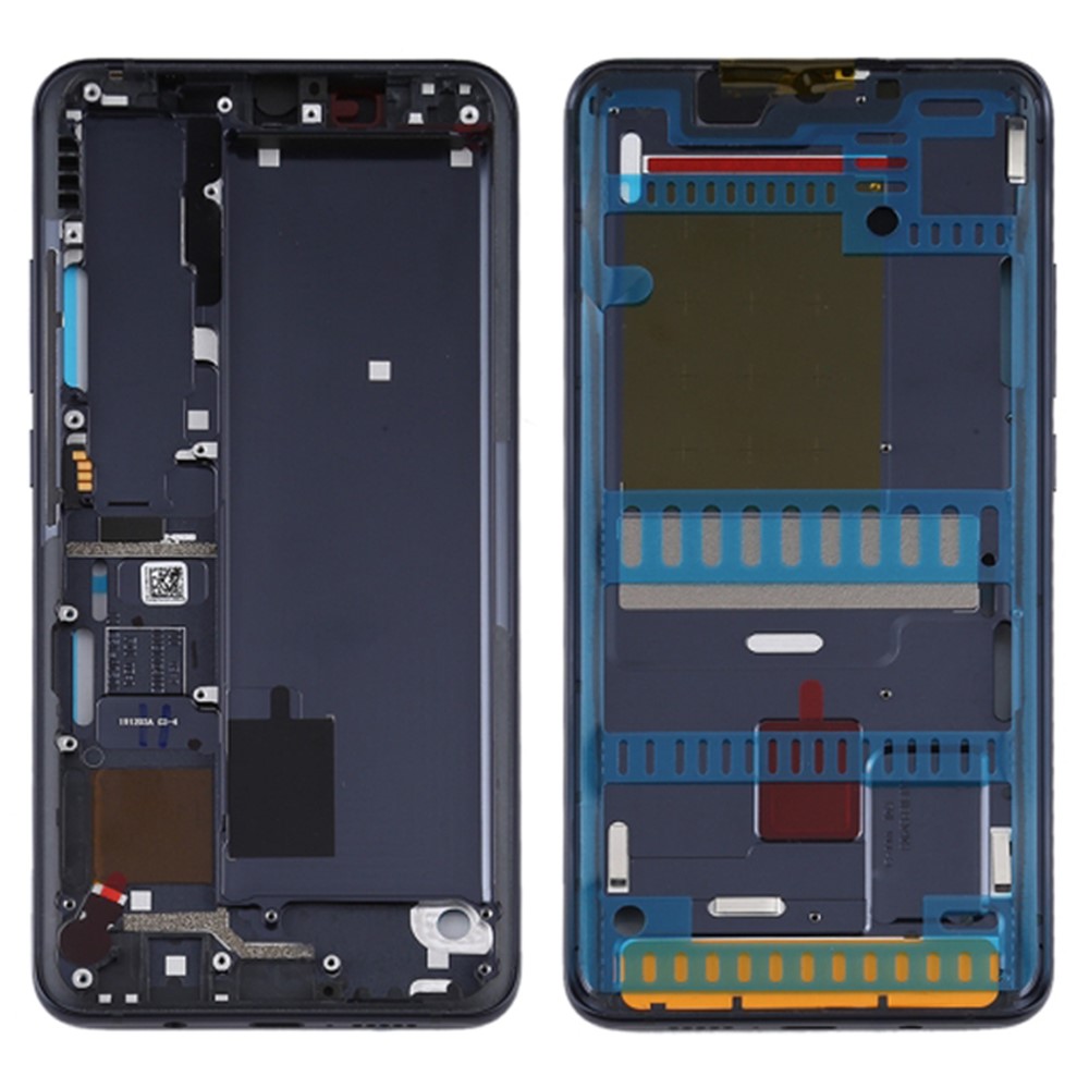 OEM Front Housing Frame Replacement Part (A Side) for Xiaomi Mi CC9 Pro/Mi Note 10/Mi Note 10 Pro - Black-1