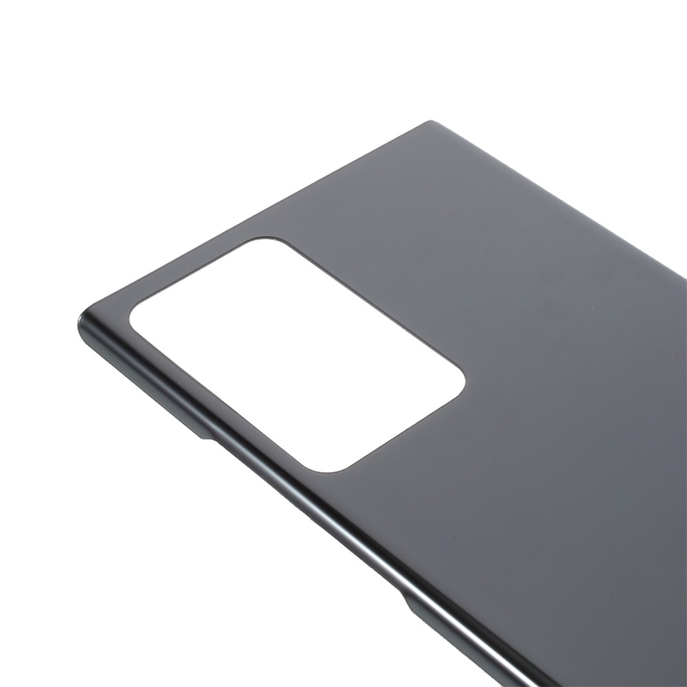 Tampa Da Caixa Da Bateria De Vidro Com Etiqueta Adesiva Para Samsung Galaxy Note20 Ultra-N985 N986 - Preto-6
