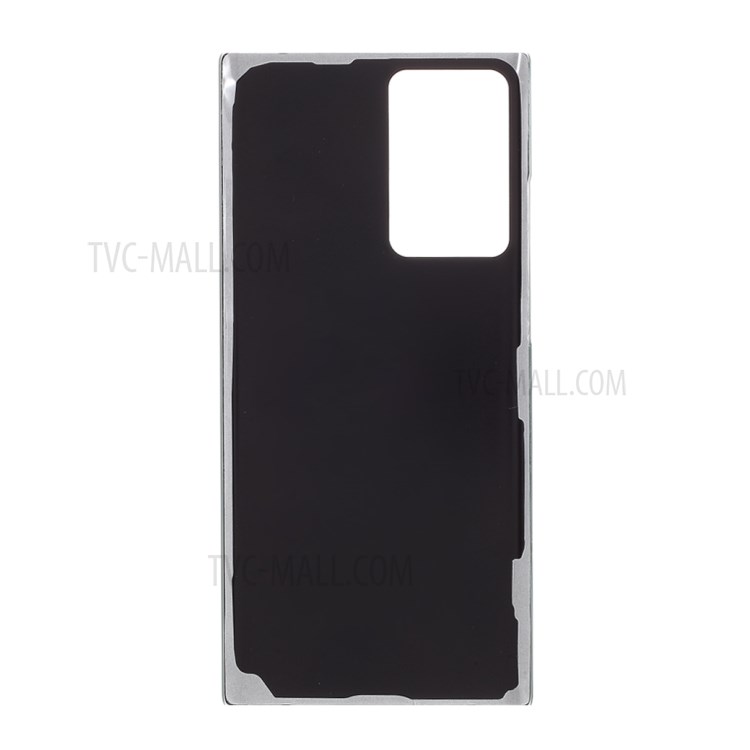 Glasbatteriegehäusedeckel Mit Anhaftenden Aufklebern Für Samsung-Galaxie Note20 Ultra N985 N986 - Grün-3