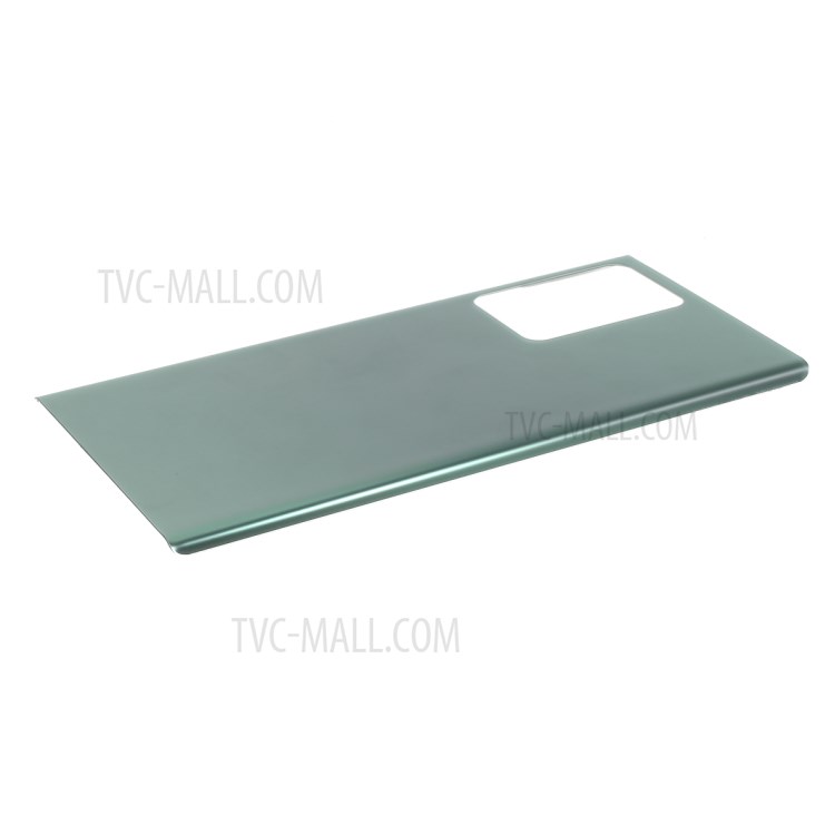 Glasbatteriegehäusedeckel Mit Anhaftenden Aufklebern Für Samsung-Galaxie Note20 Ultra N985 N986 - Grün-5