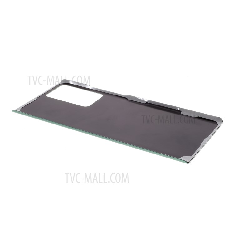 Glasbatteriegehäusedeckel Mit Anhaftenden Aufklebern Für Samsung-Galaxie Note20 Ultra N985 N986 - Grün-6