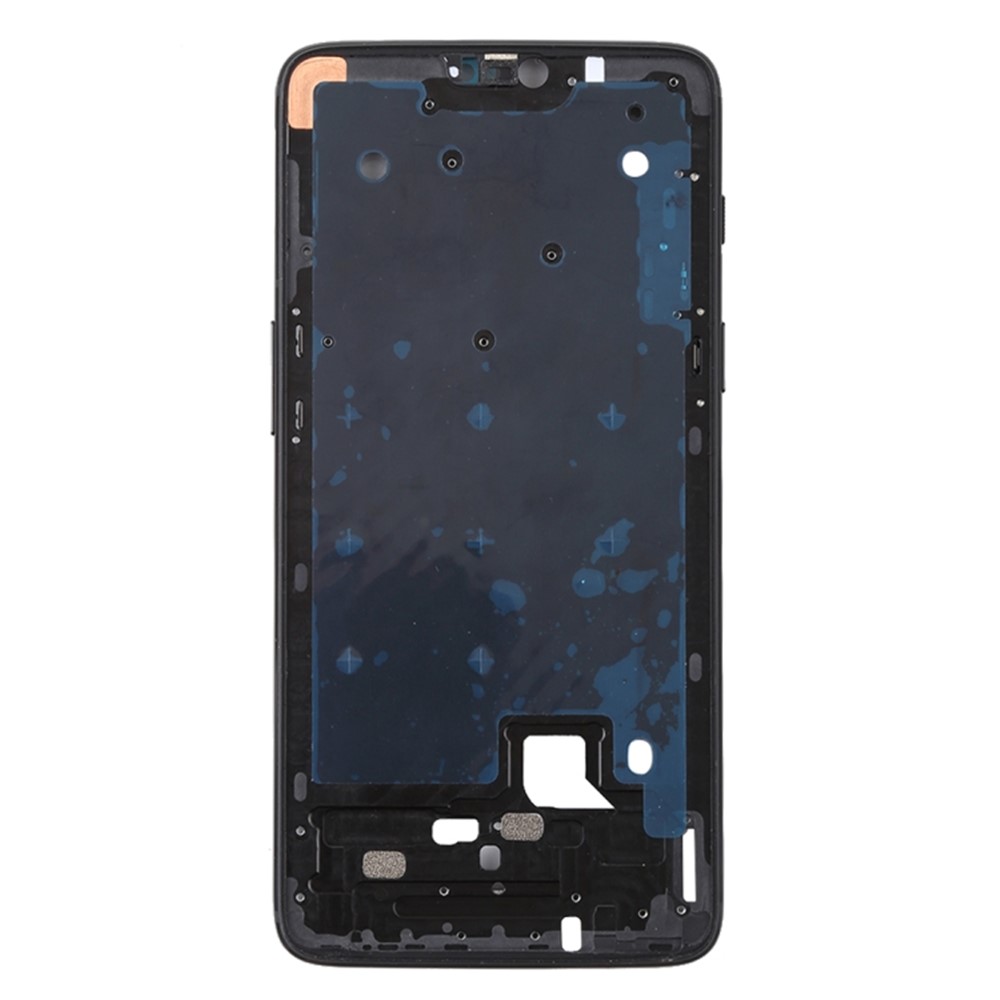 OEM Middle Frame Replacement for OnePlus 6 - Jet Black-2