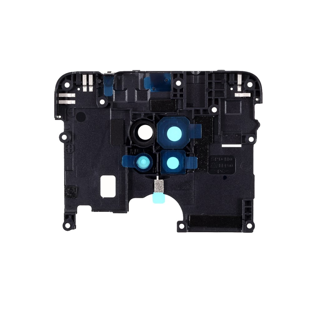 OEM Mainboard Plate Cover + Camera Lens Ring Cover Part for Nokia 6.2-2