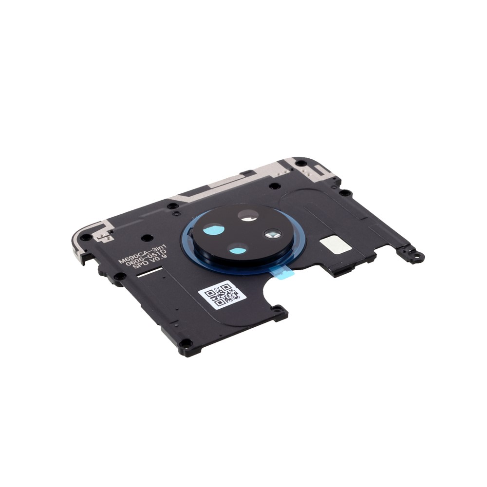 OEM Mainboard Plate Cover + Camera Lens Ring Cover Part for Nokia 6.2-3
