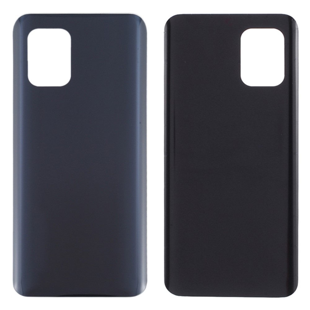 Back Battery Housing Cover Replacement (without Logo) for Xiaomi Mi 10 Lite 5G / Mi 10 Youth 5G - Black-1