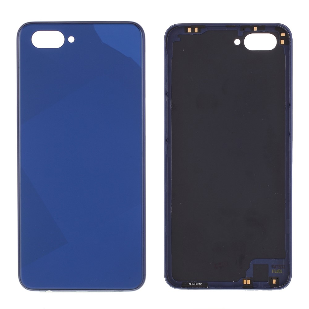 High Quality Back Battery Housing Replacement Rear Cover for OPPO A5 - Blue-1