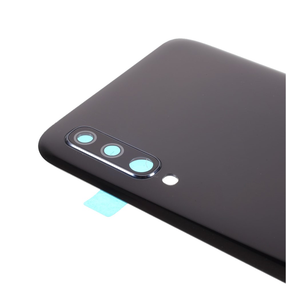 Back Battery Housing with Camera Ring Lens Cover Part (without Logo) for Samsung Galaxy A50 - Black-5