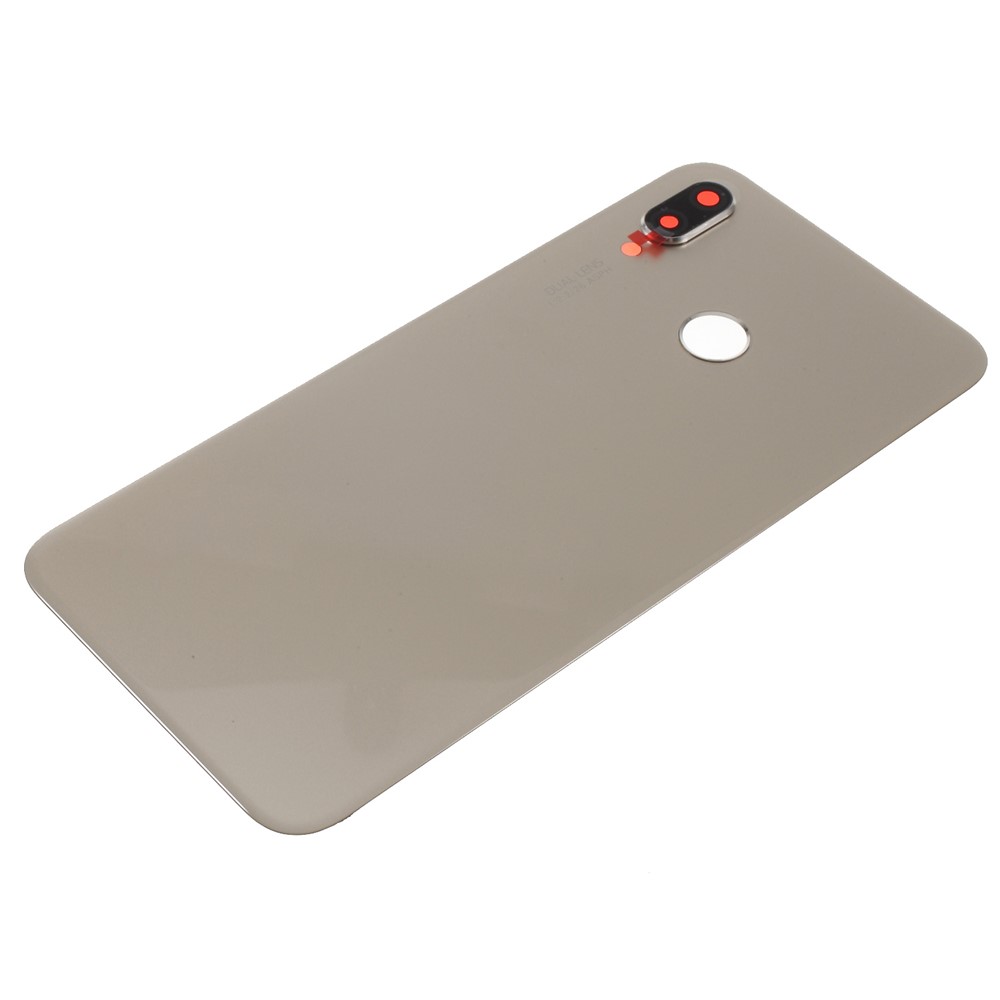 Back Battery Housing Cover with Camera Ring Lens Cover Part (without Logo) for Huawei P20 Lite (2018)/Nova 3e (China) - Gold-4