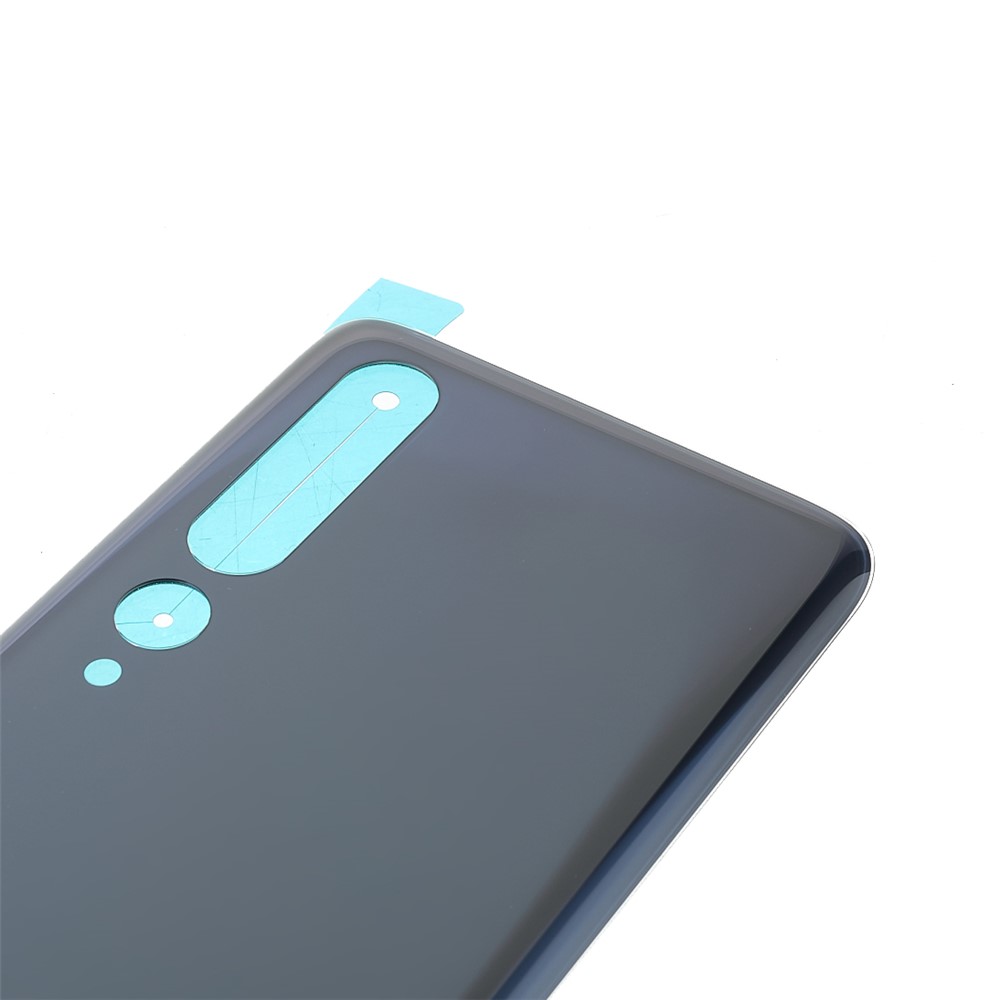 OEM Battery Door Cover Part Replacement for Xiaomi Mi 10 5G - Titanium Silver Black-5