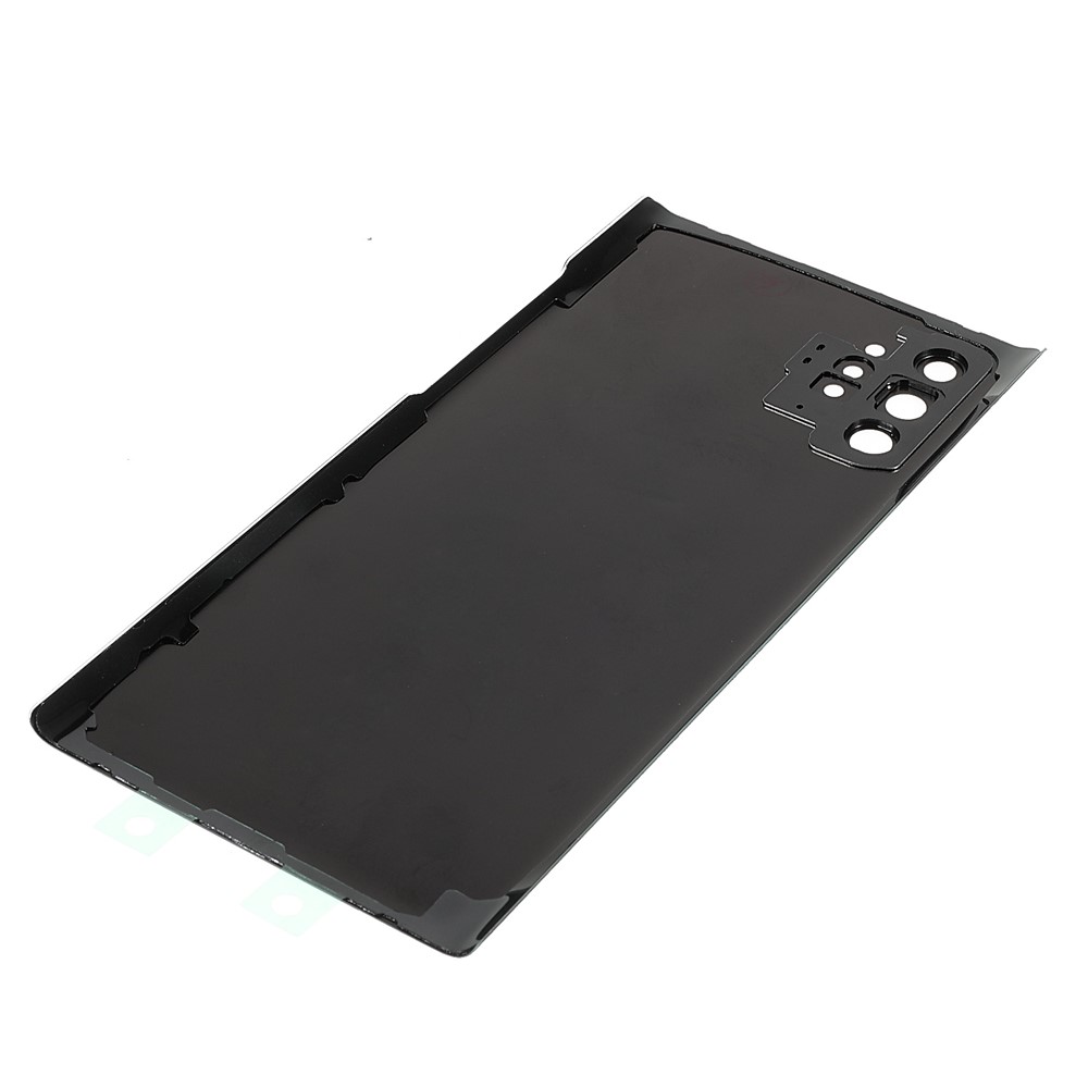 Back -batterie -gehäuseabdeckung Mit Kamera -ringlinsenabdeckung (ohne Logo) Für Samsung Galaxy Note 10 Plus - Schwarz