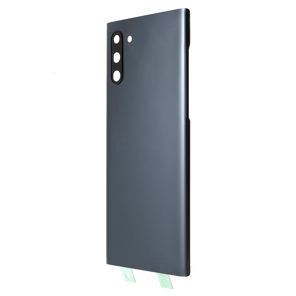 Back Battery Housing Cover with Camera Ring Lens Cover Part (without Logo) for Samsung Galaxy Note 10 - Black-2