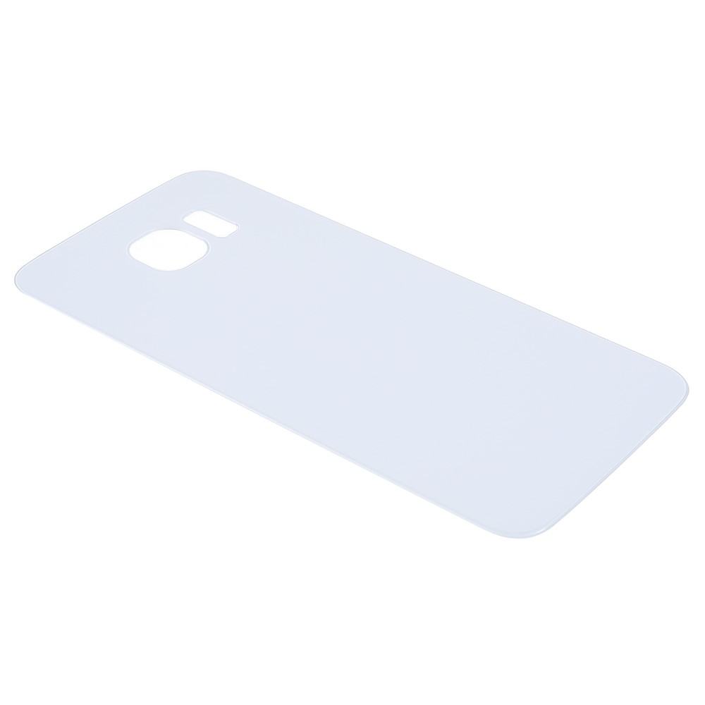 Back Battery Housing Cover Replacement (without Logo) for Samsung Galaxy S6 G920 - White-3