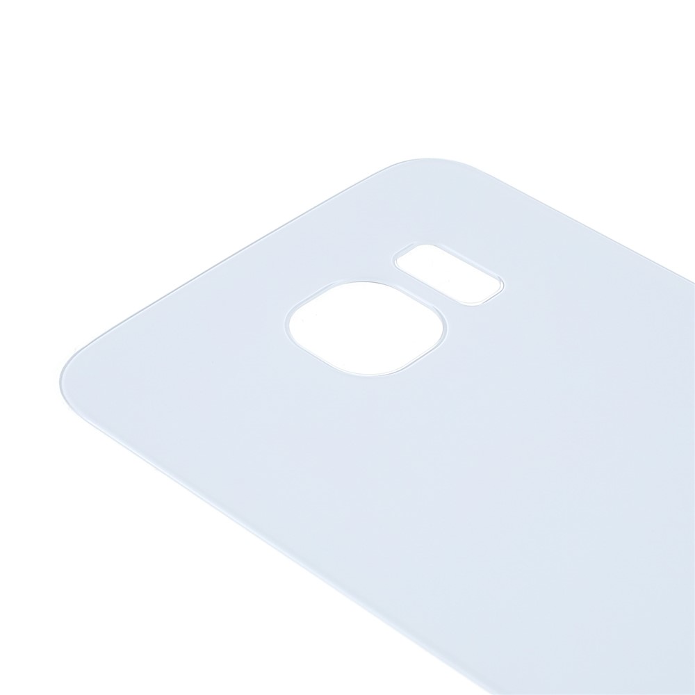 Back Battery Housing Cover Replacement (without Logo) for Samsung Galaxy S6 G920 - White-4