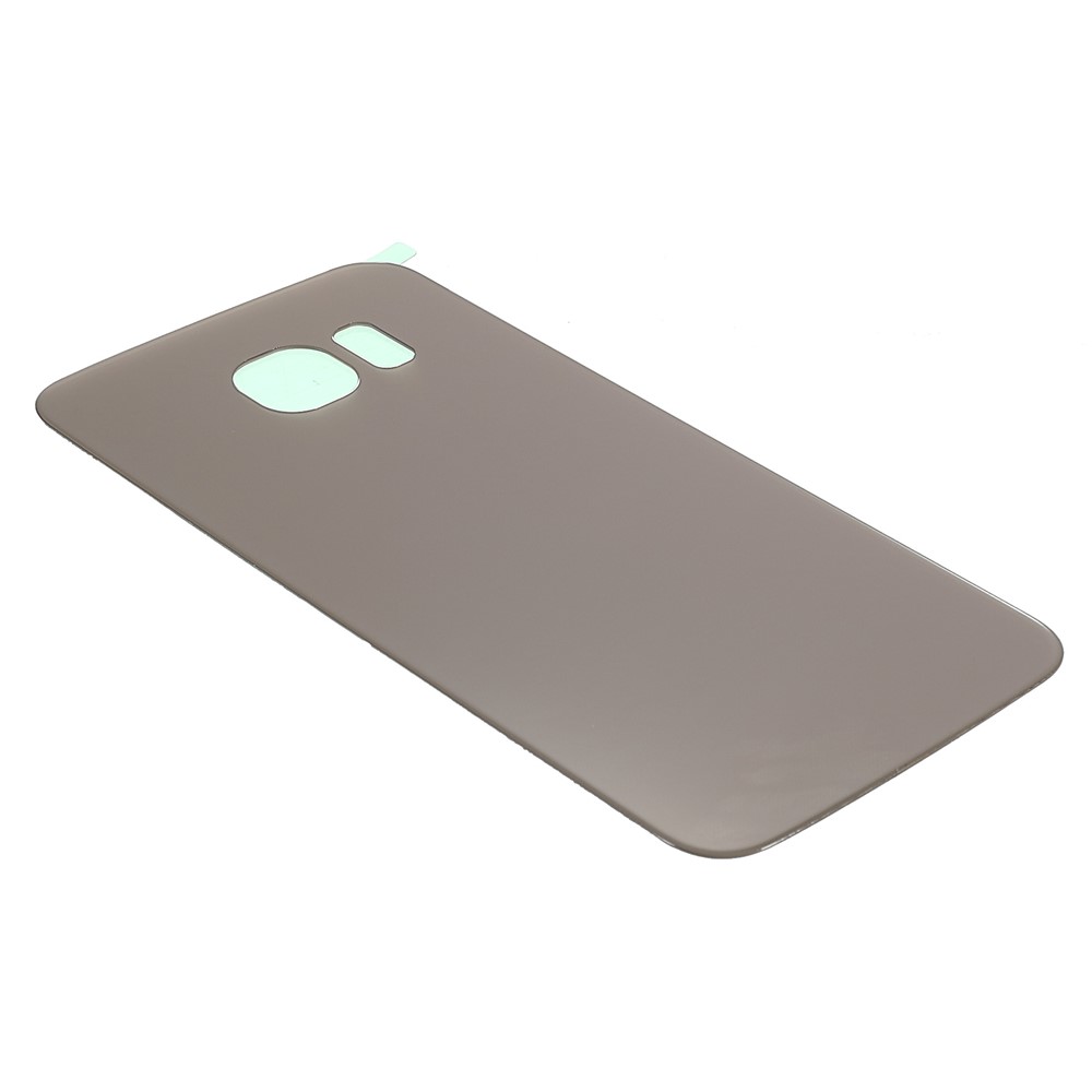 Back Battery Housing Cover Replacement (without Logo) for Samsung Galaxy S6 Edge - Gold-3