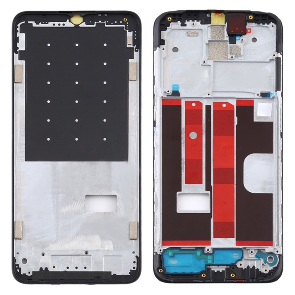 Middle Plate Frame Repair Part (A-Side) (without Logo) for OPPO A9 (2020)/A11x - Black-1