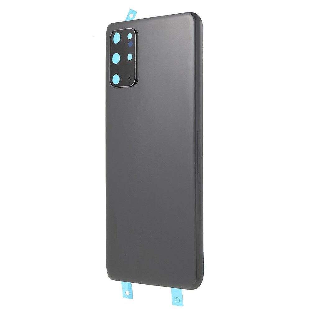 Housing Battery Door Back Cover Replacement Parts with Camera Ring Cover (without Logo) for Samsung Galaxy S20 Plus - Grey-2