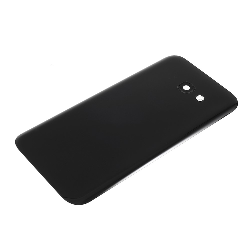 Back Battery Housing Cover with Camera Ring Lens Cover Part (without Logo) for Samsung Galaxy A5 (2017) A520 - Black-4
