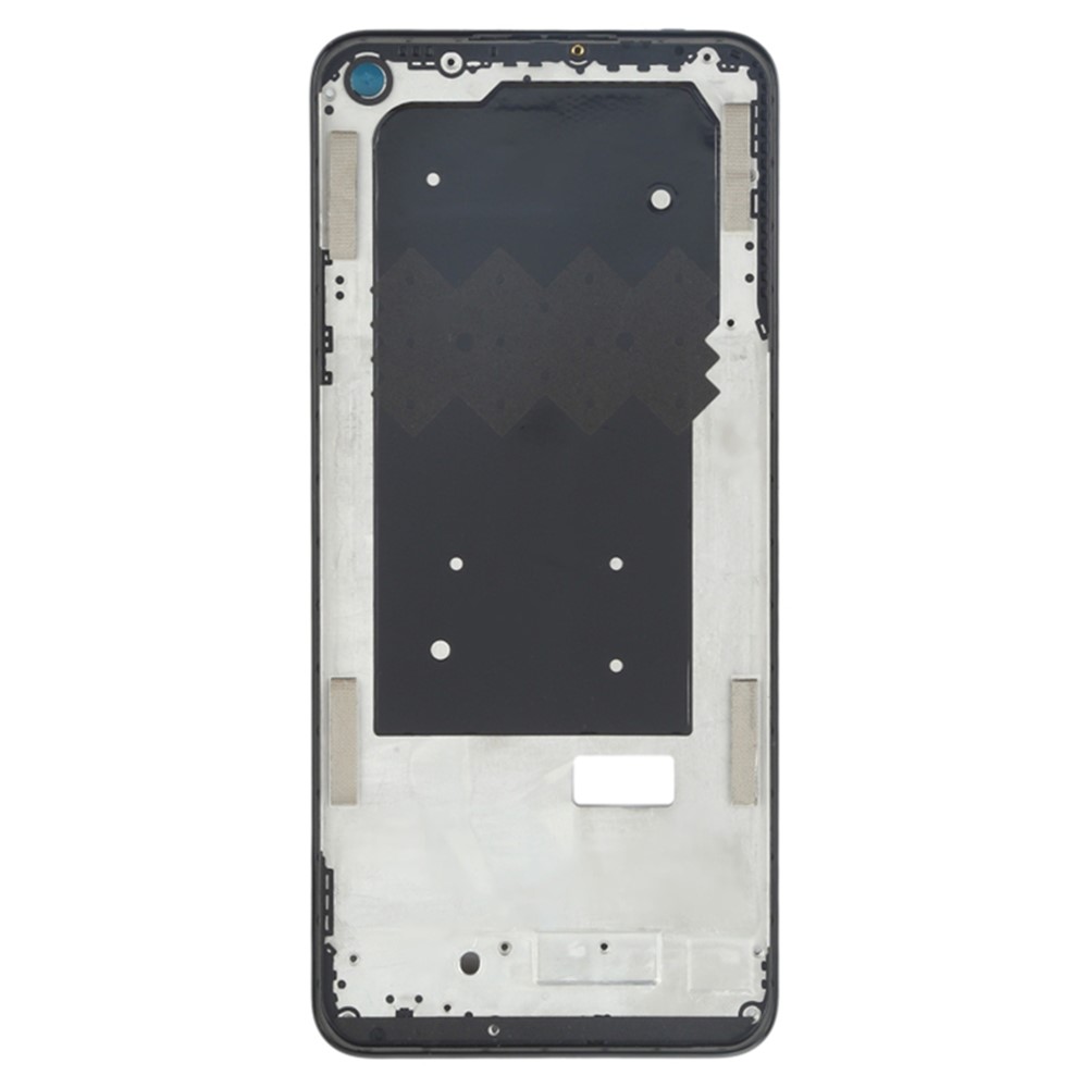 For Oppo A93 CPH2121 Middle Plate Frame Repair Part (A-Side) (without Logo) - Black-3
