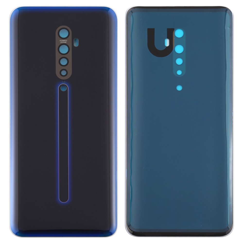 For OPPO Reno2 Back Battery Housing Cover Replacement - Black-1