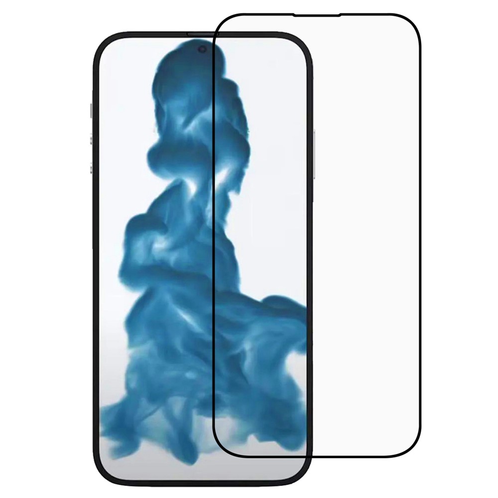 For iPhone 14 Pro Max 6.7 inch Secondary Strengthening Full Glue Full Covering Silk Printing High Aluminum-silicon Glass Phone Screen Protector-1
