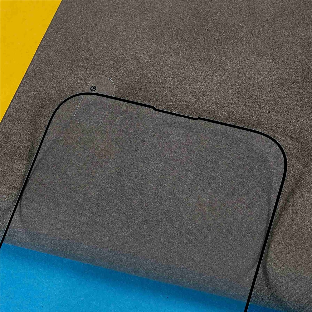 For iPhone 14 Pro 6.1 inch Secondary Strengthening Silk Printing High Aluminum-silicon Glass Full Glue Full Screen Protector-4