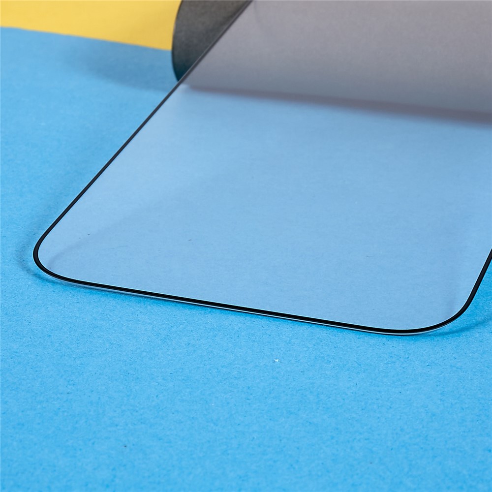 For iPhone 14 Pro 6.1 inch Secondary Strengthening Silk Printing High Aluminum-silicon Glass Full Glue Full Screen Protector-5