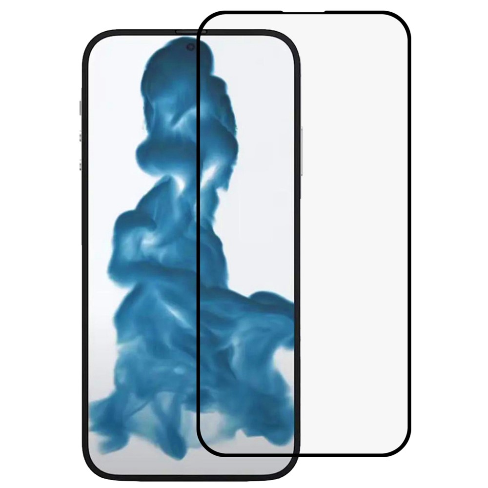 Pour Iphone 14 Pro 6,1 Pouces Repoir Complet Prince de Soie 9h Film D'écran en Verre Trempé à Colle Complète Avec Plaque de Protection Contre le Dos