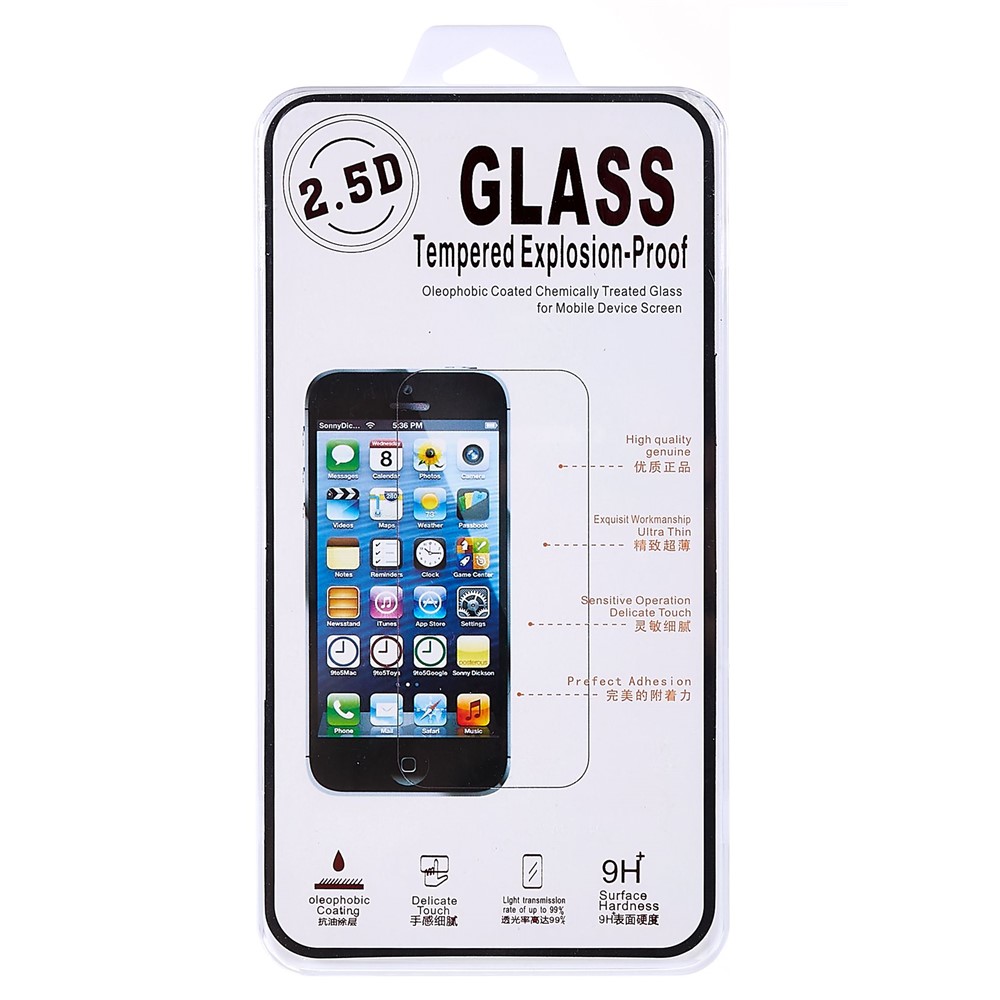For Oppo Reno8 5G 0.25mm Arc Edge Ultra Clear Tempered Glass Screen Protector Anti-wear Film-8