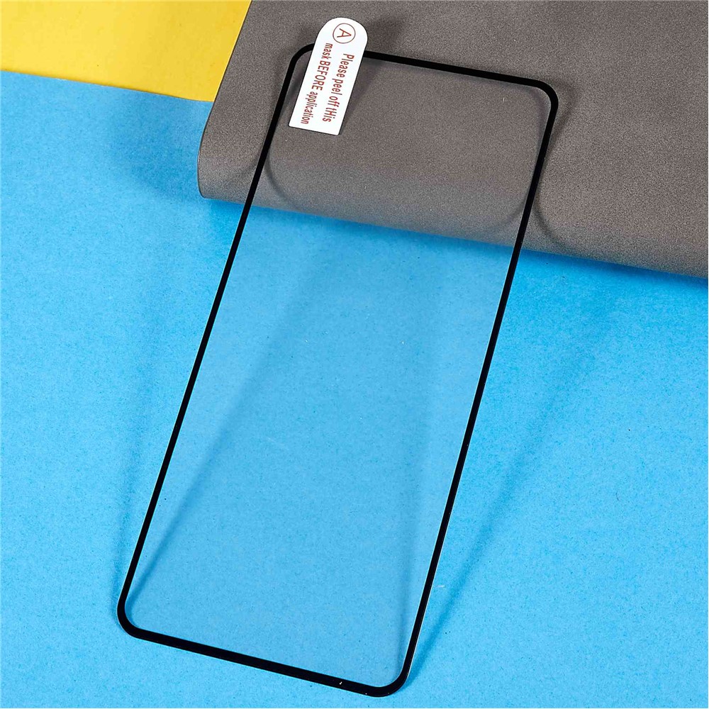 For Motorola Moto E32 4G Full Covering Anti-scratch Full Glue Silk Printing Tempered Glass Smartphone Screen Protector-6