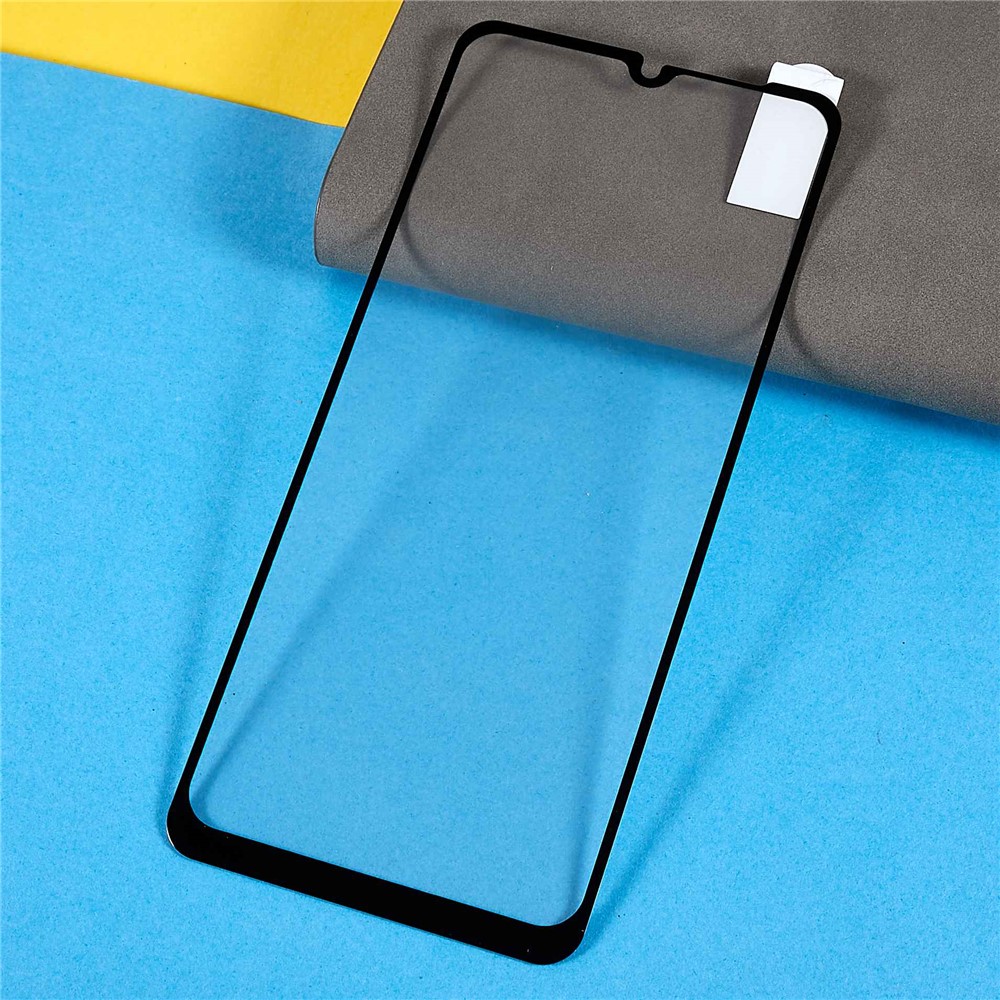 For Samsung Galaxy M13 4G Anti-fingerprint Full Covering Anti-scratch Full Glue Silk Printing Tempered Glass Phone Screen Film-3