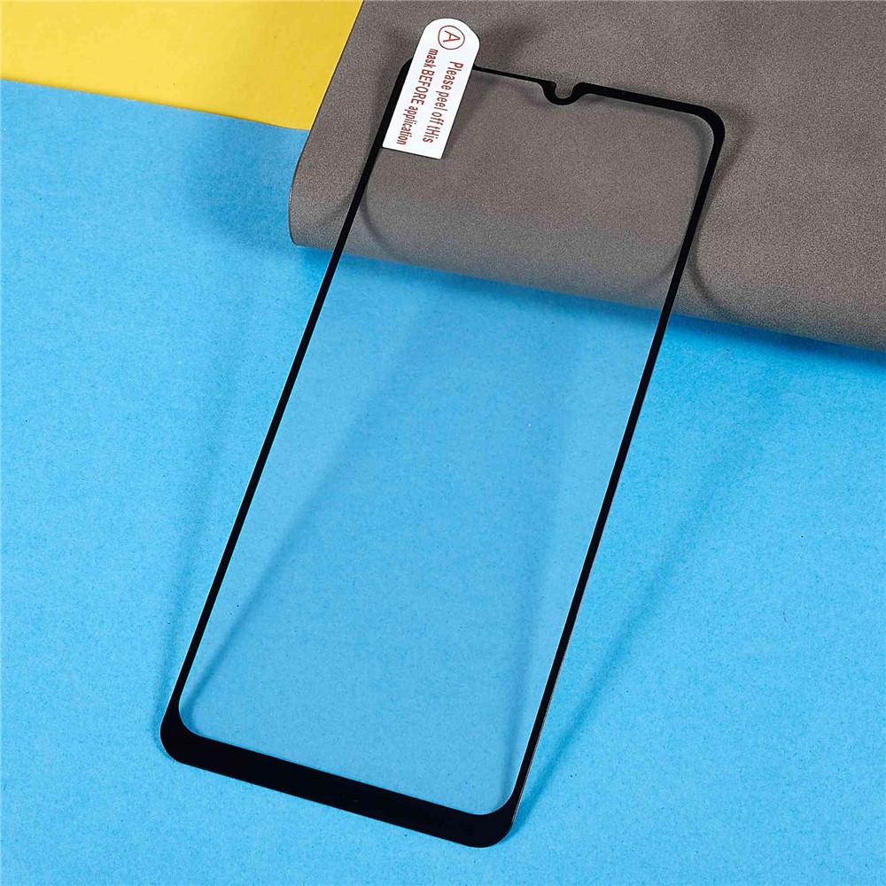 For Samsung Galaxy M13 4G Anti-fingerprint Full Covering Anti-scratch Full Glue Silk Printing Tempered Glass Phone Screen Film-6