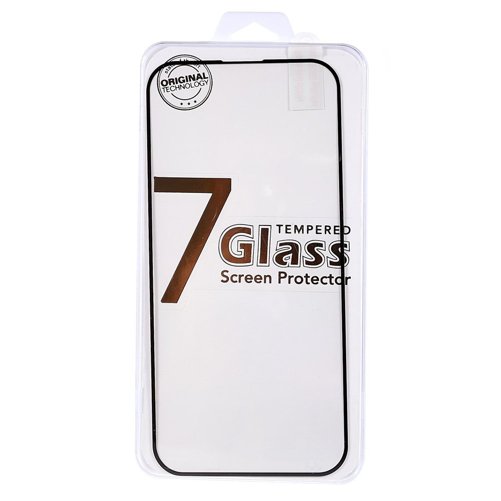 Phone Screen Protector for iPhone 14 Pro Max 6.7 inch, Silk Printing Full Coverage Scratch-resistant HD Clear Full Glue Tempered Glass Film-8