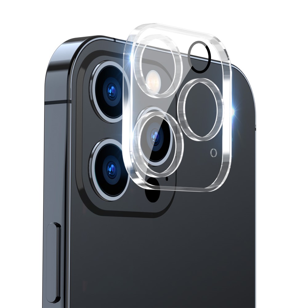 ENKAY HAT-PRINCE For iPhone 14 Pro 6.1 inch/14 Pro Max 6.7 inch Camera Lens Protector Full Coverage Tempered Glass Lens Film-1