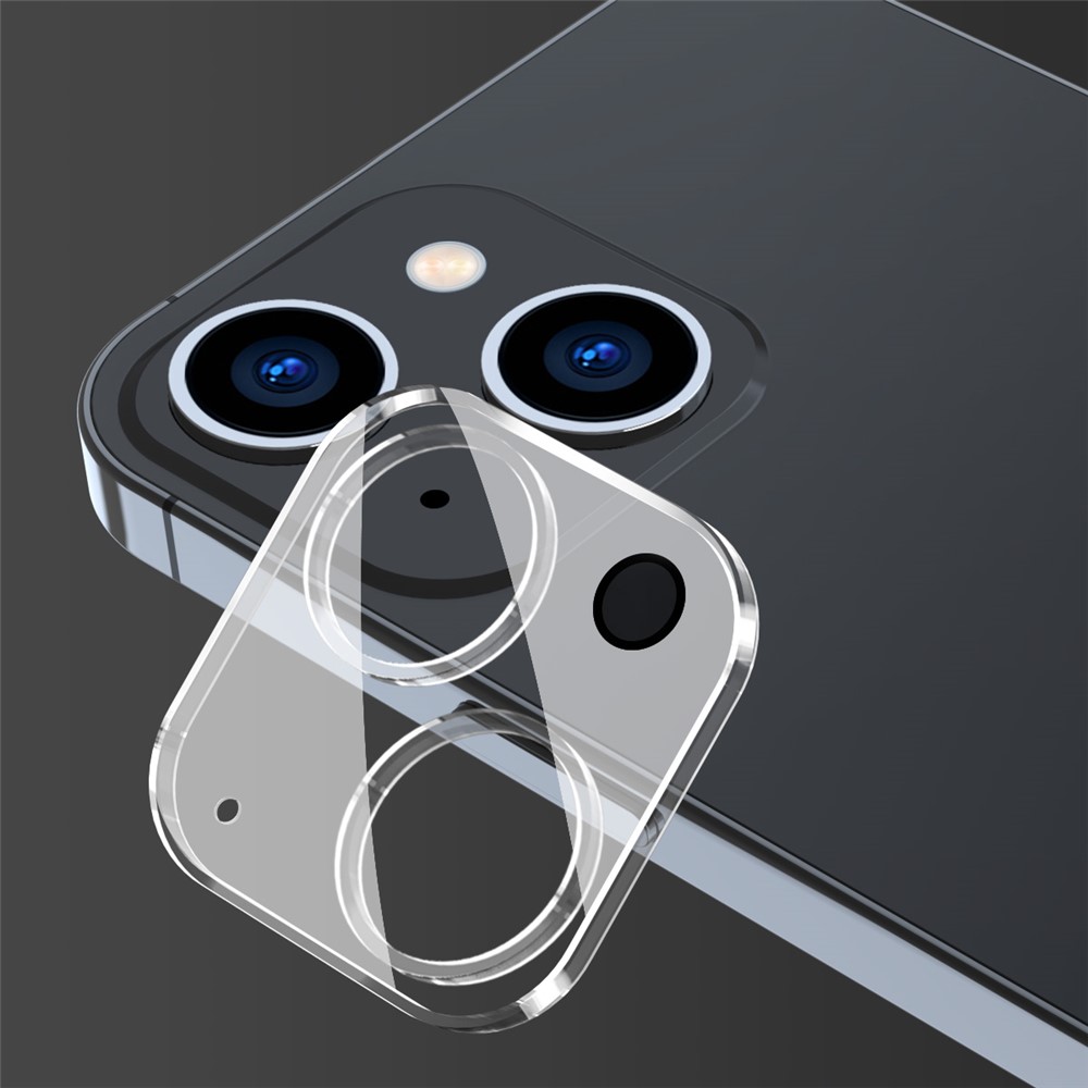 ENKAY HAT-PRINCE 2Pcs/Set for iPhone 13 6.1 inch/13 mini 5.4 inch Rear Camera Lens Flim Tempered Glass Full Cover Lens Protector-4