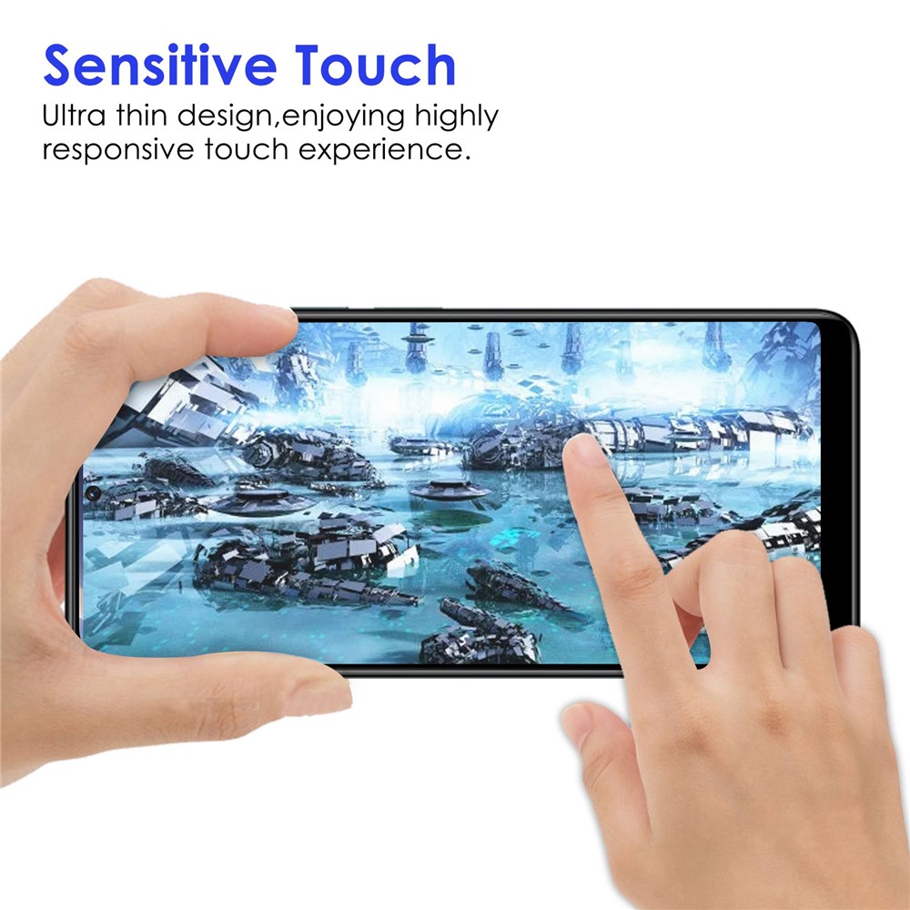 For Xiaomi Redmi Note 11T Pro 5G / Note 11T Pro+ 5G / Poco X4 GT 5G AGC Glass Film Full Glue Black Edge Full Screen Protector-4